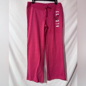 Women’s American Eagle Outfitters Hot Pink Track Pants Joggers